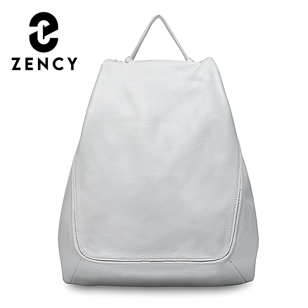 Embroidery Simple - Zency Women 100% Genuine Leather Anti-theft