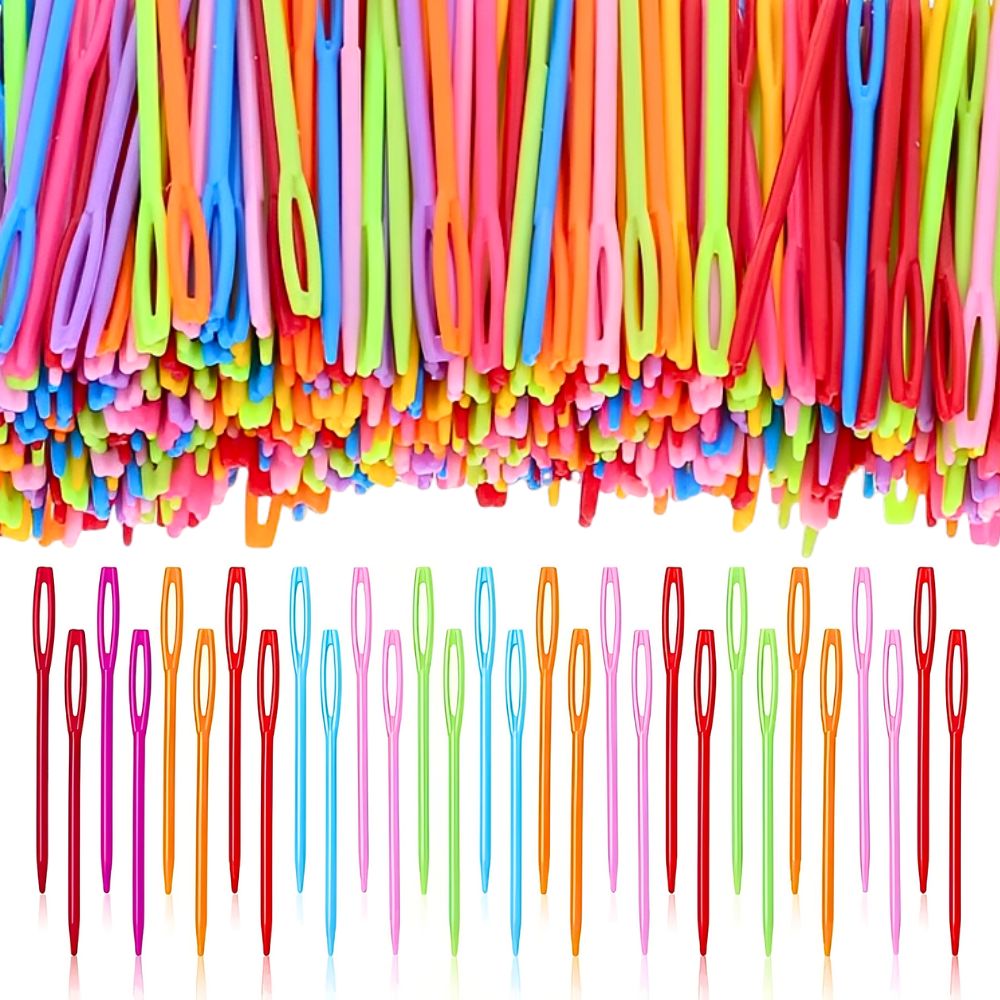 Embroidery Yarn - 50/150pcs 7cm Random Blunt Tip Sewing