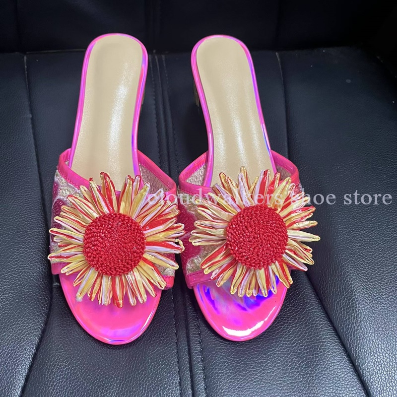 Iridescent Embroidery Upper Su - Embroidery Flower 评论和价格