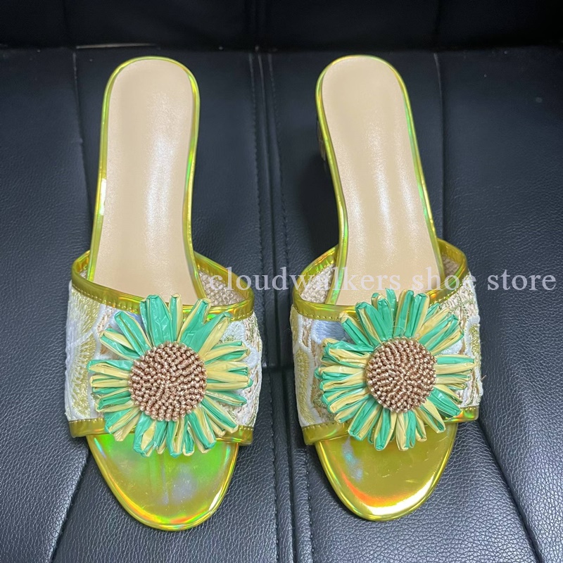 Iridescent Embroidery Upper Su - Embroidery Flower 评论和价格