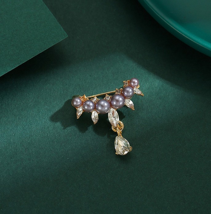 Pearl water droplet anti glare - Embroidery Simple 评论和价格