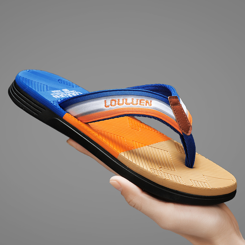 2026 Summer Men Flip Flops Sum - Embroidery Garments 评论和价格