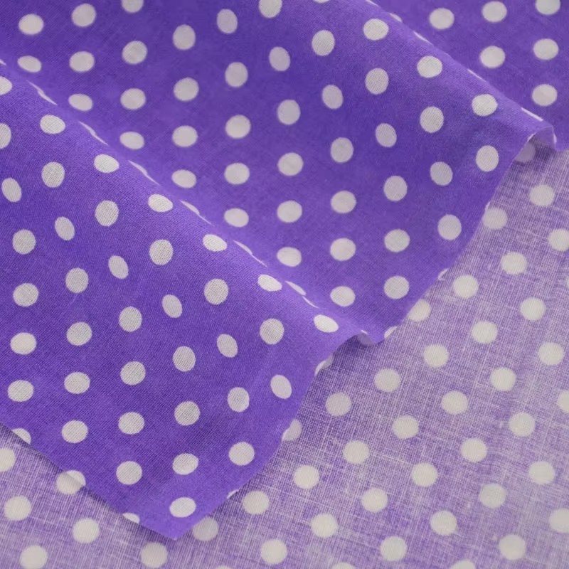 50X150CM White Orange Polka Do - Embroidery Garments 评论和价格