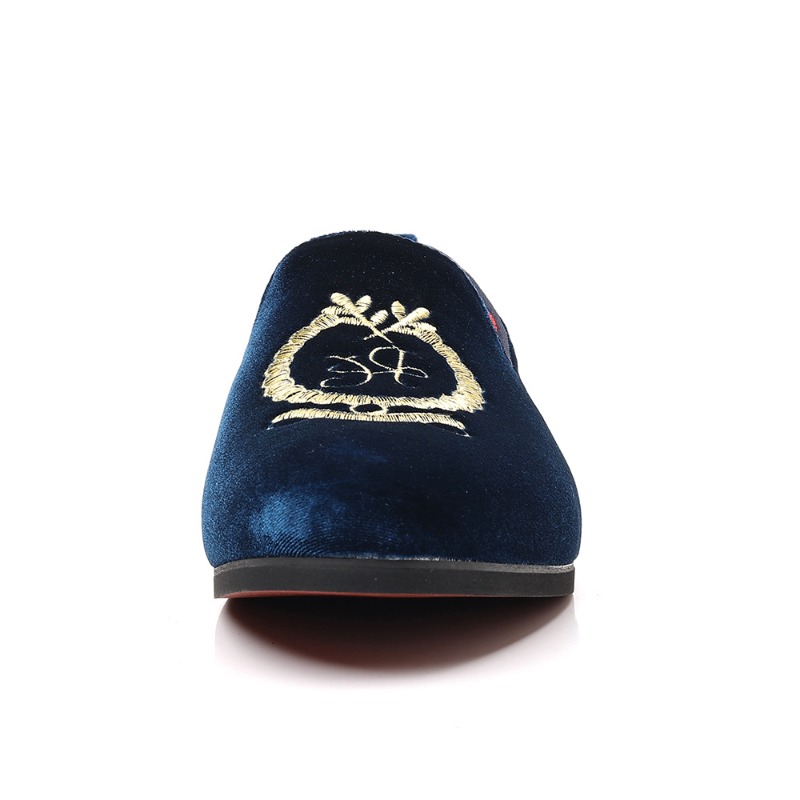 Luxury Designer Loafers Suede  - Embroidery Ideas 评论和价格