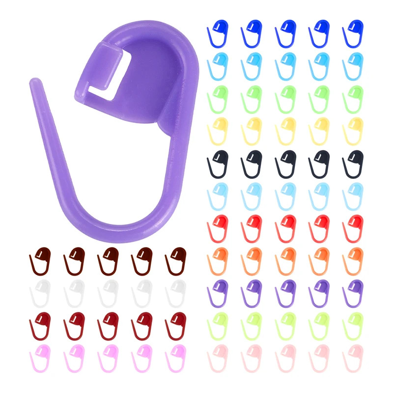 50/200/500pcs Knitting Crochet - Stitch Marker Ring 评论和价格