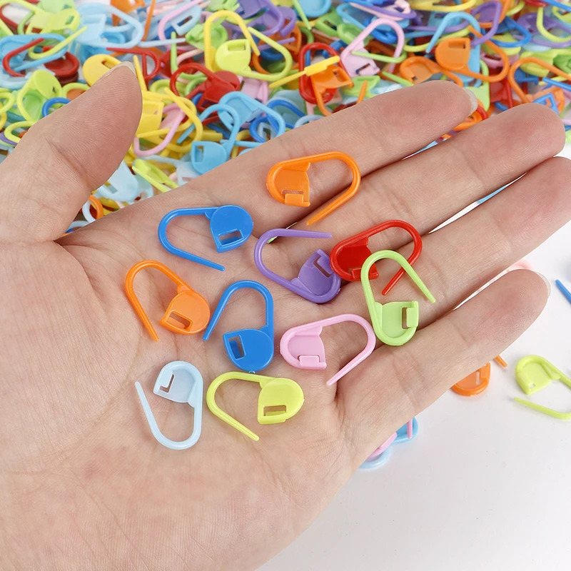 50/200/500pcs Knitting Crochet - Stitch Marker Ring 评论和价格