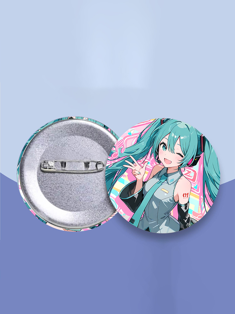 New Anime Hatsunes Miku Badge  - Embroidery Simple 评论和价格