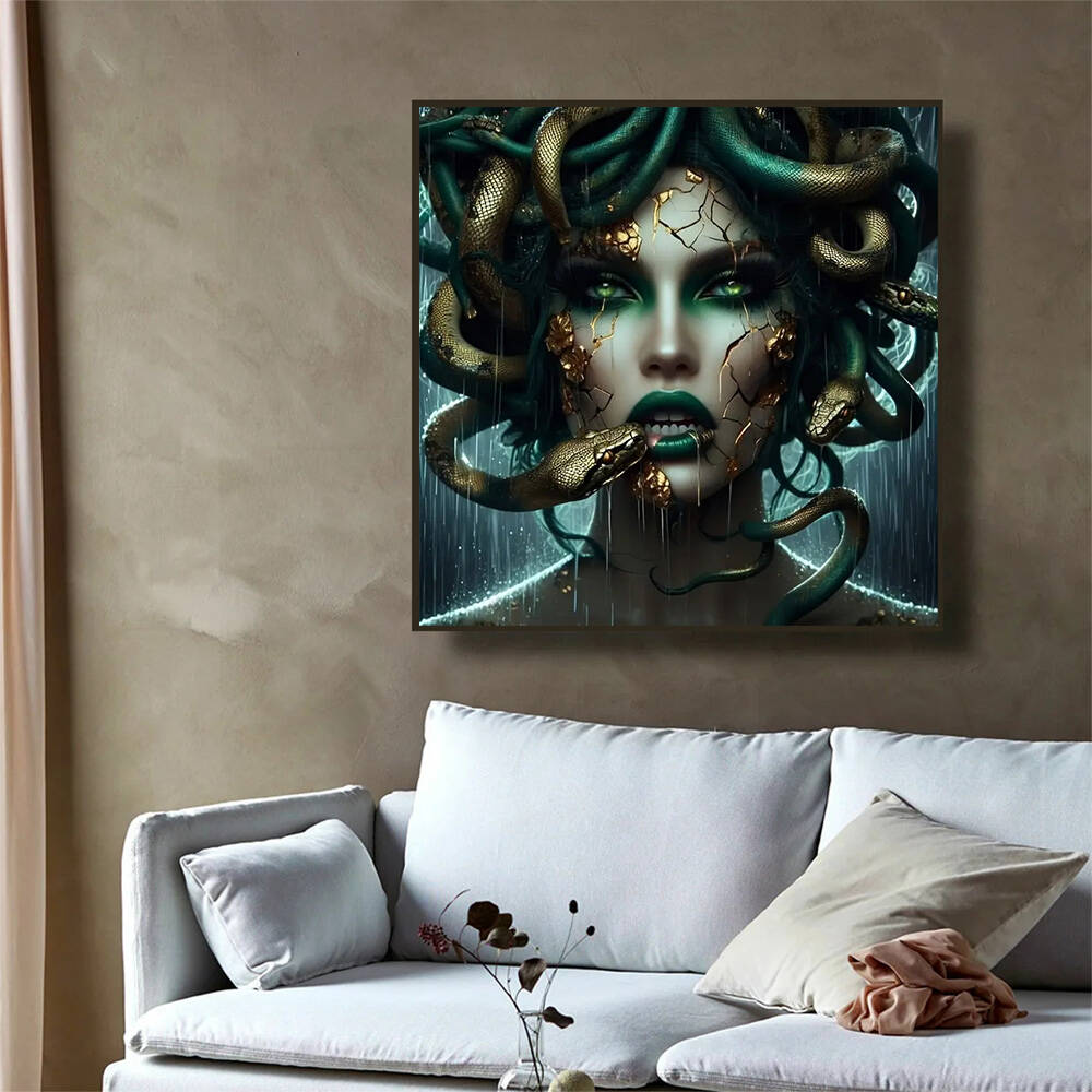 Frameless, Diamond Mosaic Full - Embroidery Wall Art 评论和价格