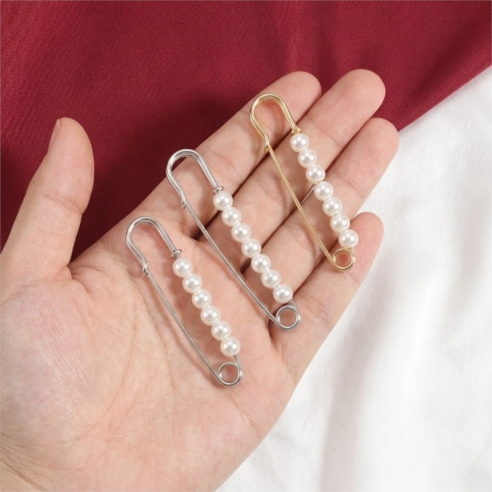10pcs Large Faux Pearl Decorat - Embroidery Simple 评论和价格
