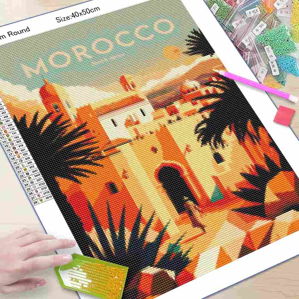 5D Diamond Painting Kits Full  - Embroidery Wall Art 评论和价格