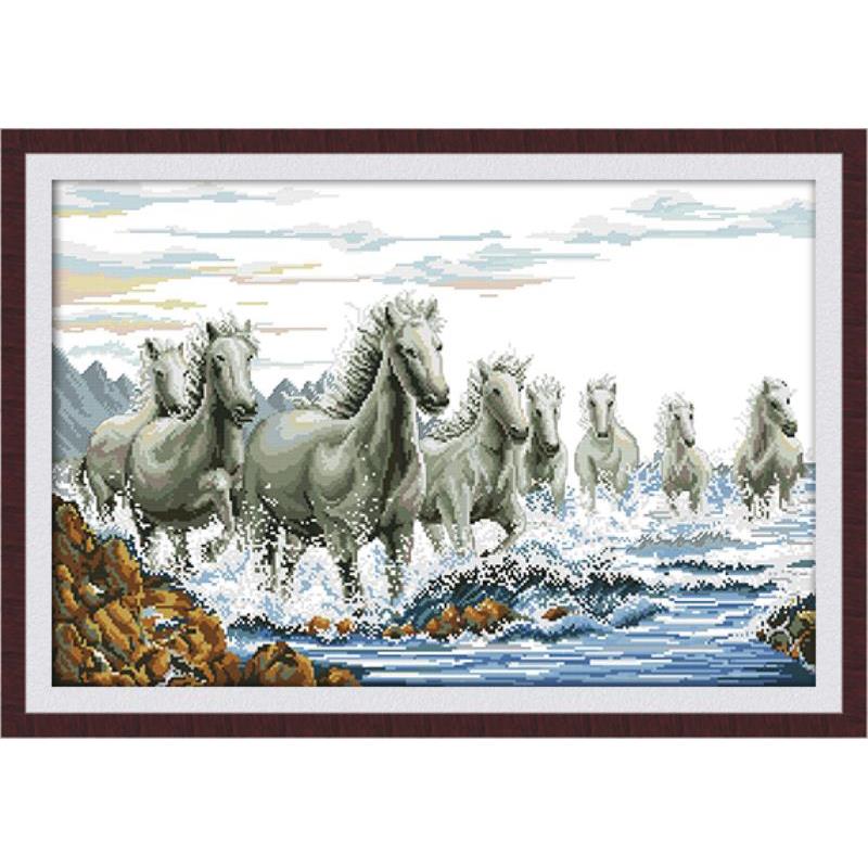 Running Horse Animal Horse Pat - Embroidery Running Stitch 评论和价格