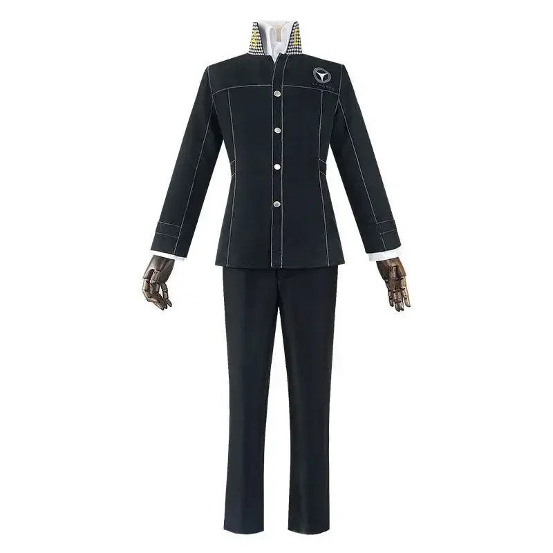 Persona 4 Narukami Yuu Cosplay - Embroidery Shirt 评论和价格
