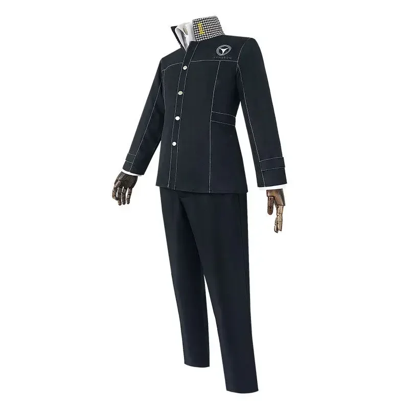 Persona 4 Narukami Yuu Cosplay - Embroidery Shirt 评论和价格