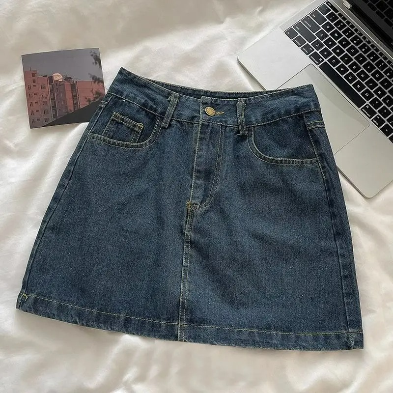 Y2K Denim Skirt Set: Vintage J - Embroidery Origin 评论和价格
