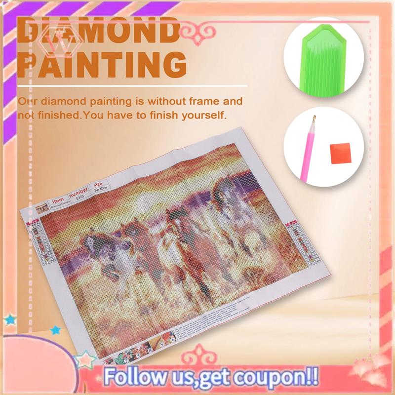 Upgraded Full Drill Square Dia - Embroidery Running Stitch 评论和价格