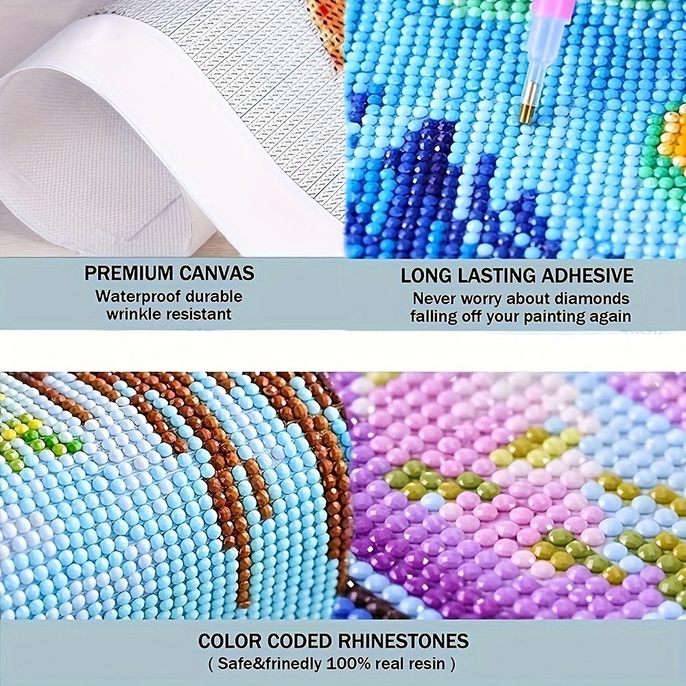 1pc DIY Diamond Painting Blank - Embroidery Painting 评论和价格