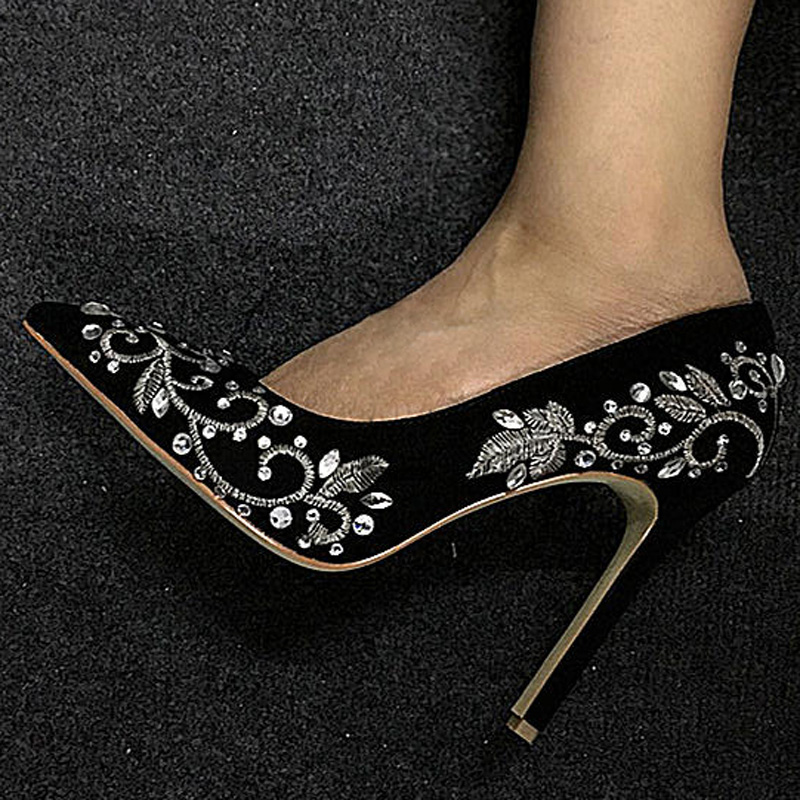 Bling Rhinestone Gold Silver F - Embroidery Flower 评论和价格