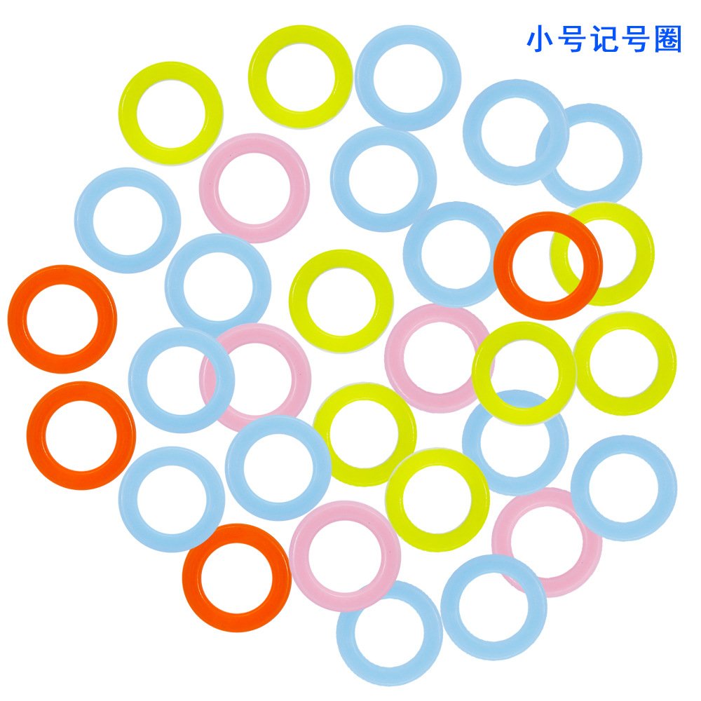 100pcs/Pack Round Knit Knittin - Stitch Marker Ring 评论和价格