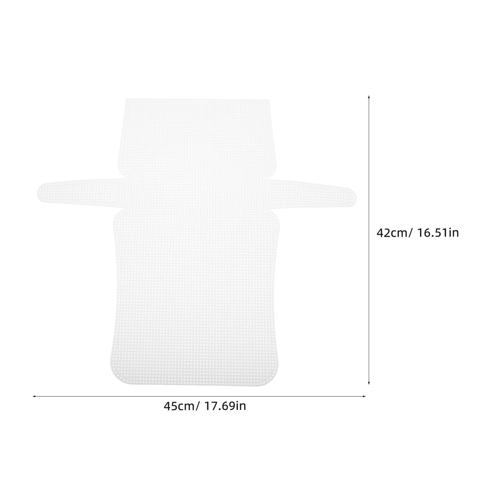4Pcs Plastic Mesh Canvas Sheet - Embroidery Yarn 评论和价格