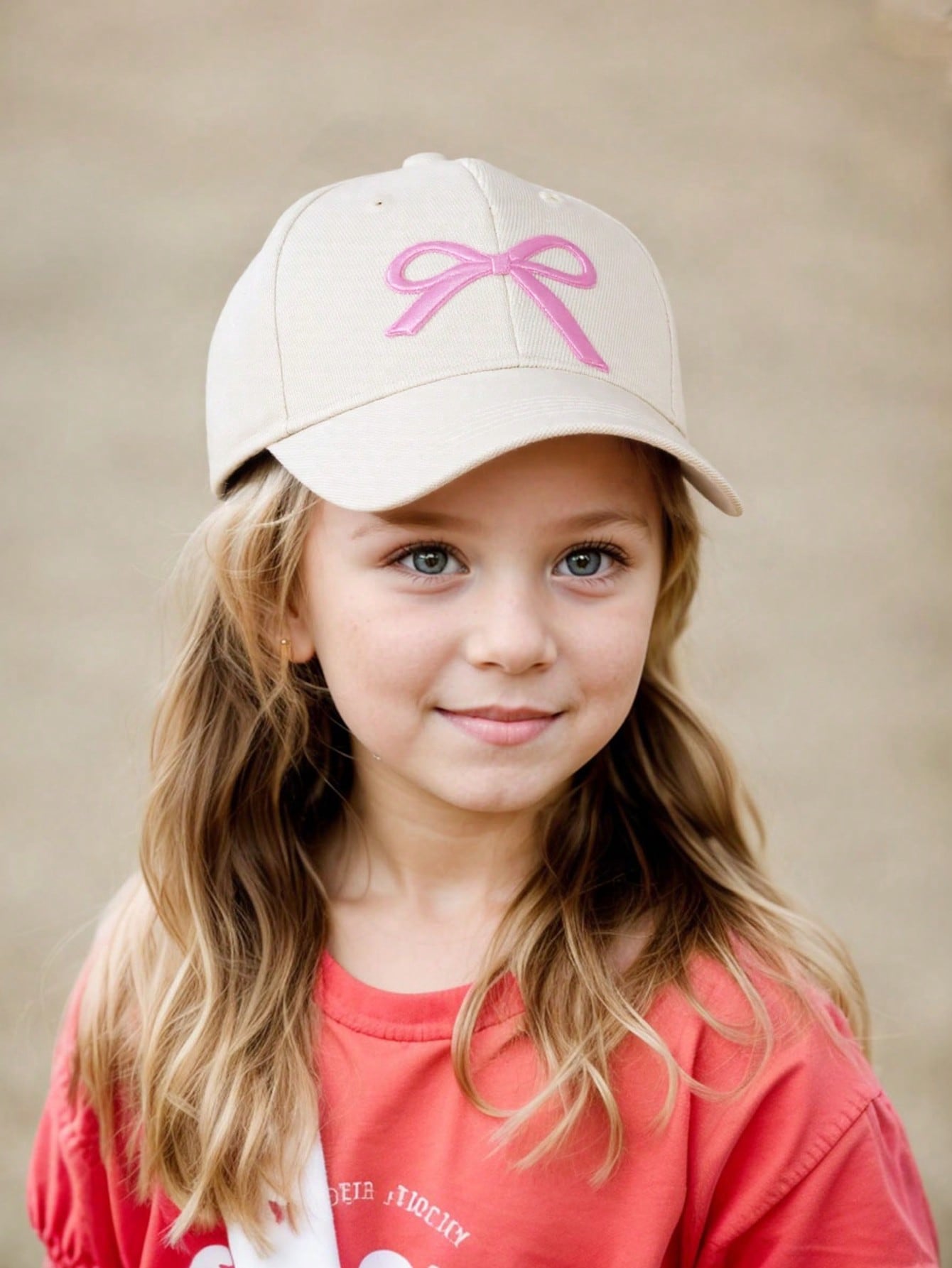 1Pc 3-8Y Girls Embroidery Bow  - Embroidery Cap 评论和价格