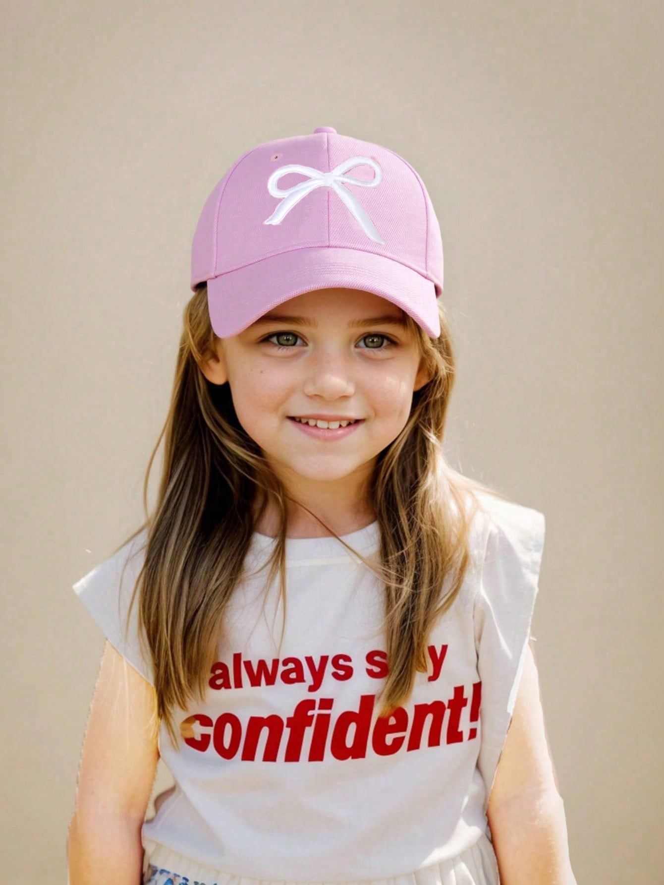 1Pc 3-8Y Girls Embroidery Bow  - Embroidery Cap 评论和价格