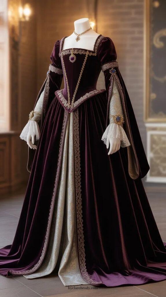 Vintage Duchess Purple Prom Go - Embroidery Garments 评论和价格