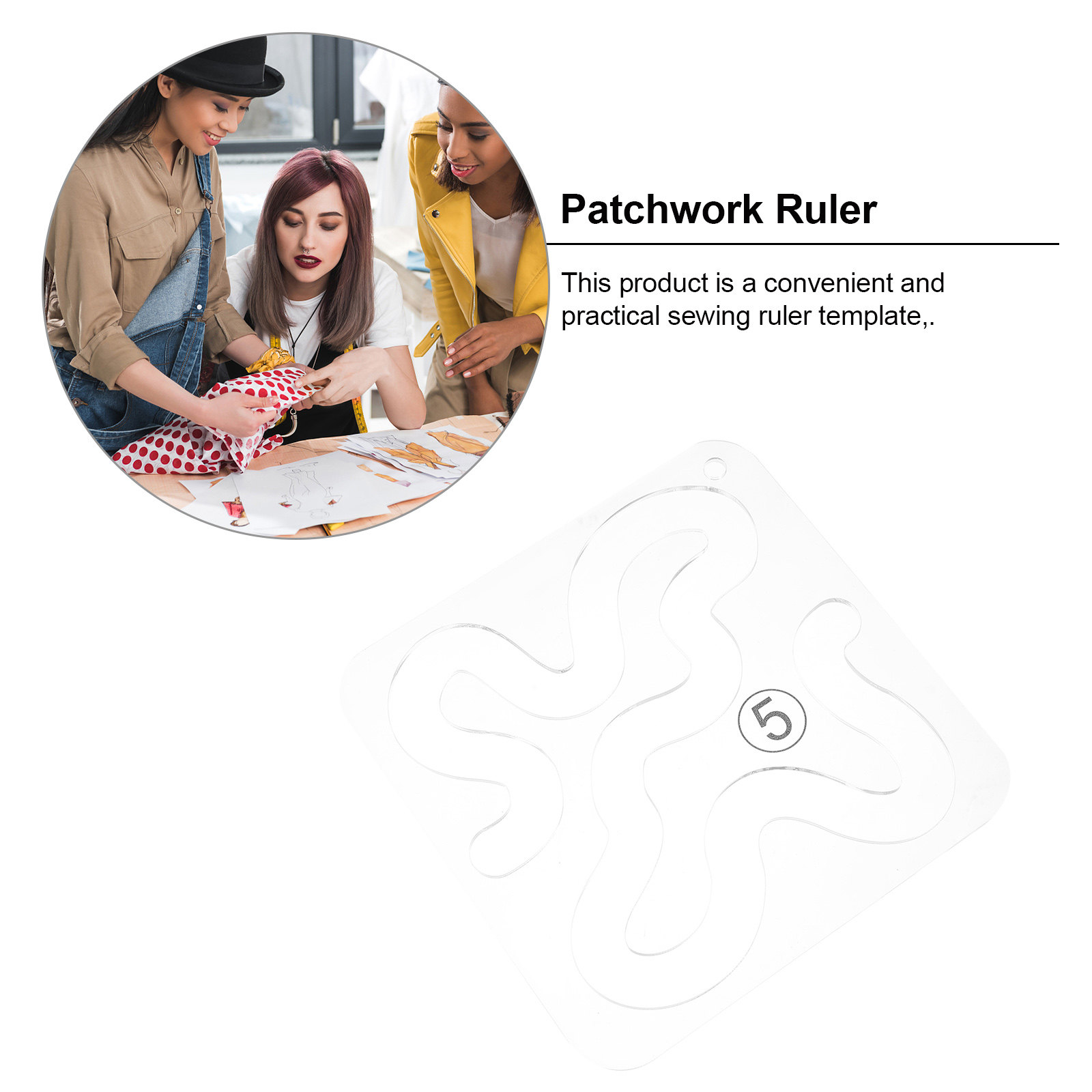 1Pcs Clear Acrylic Sewing Pain - Embroidery Painting 评论和价格