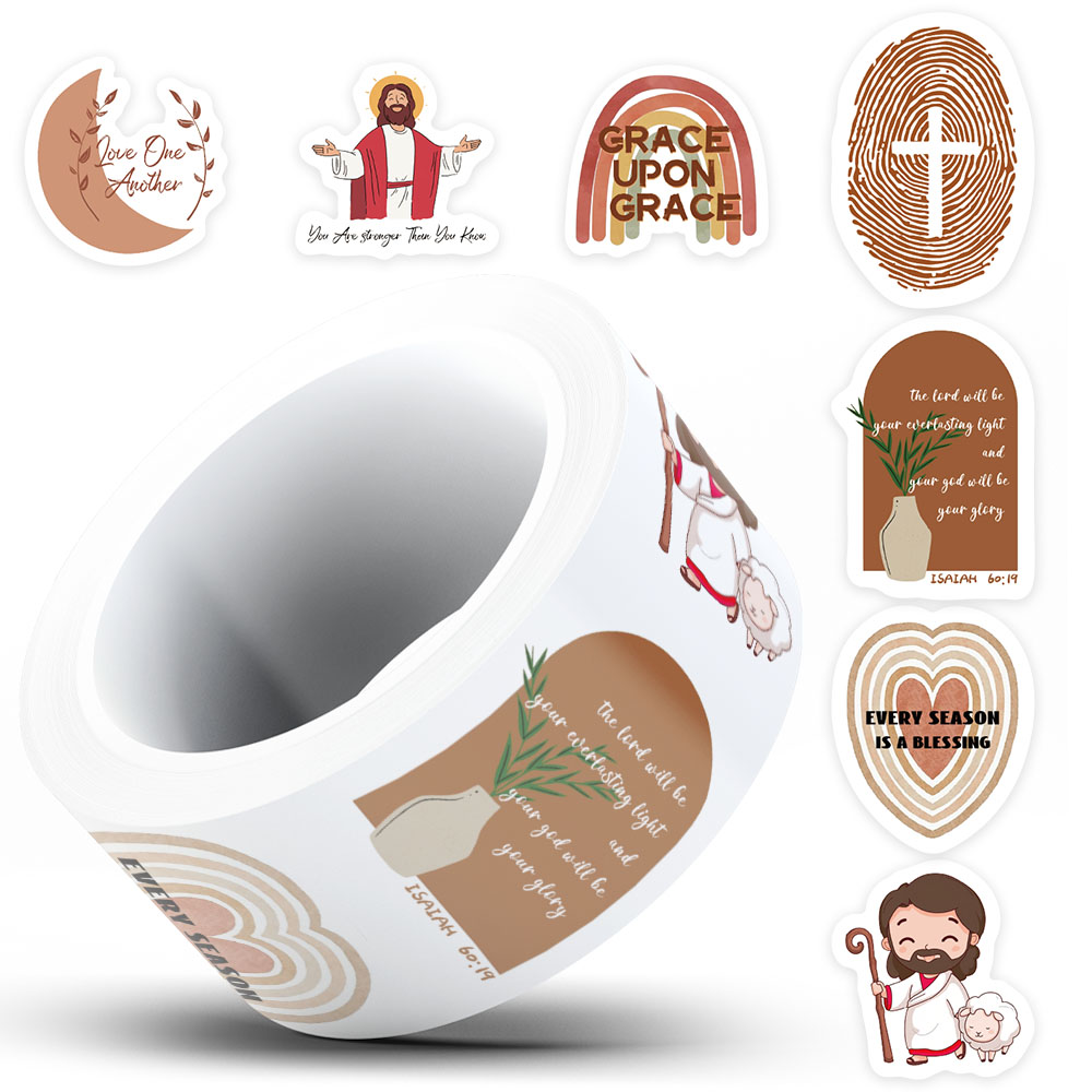 500pcs Jesus Bible Sticker For - Embroidery Wall Art 评论和价格