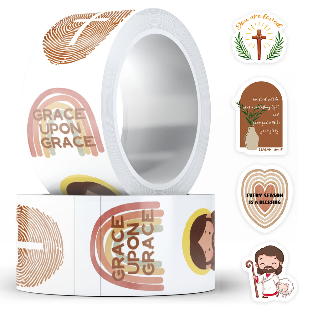 500pcs Jesus Bible Sticker For - Embroidery Wall Art 评论和价格