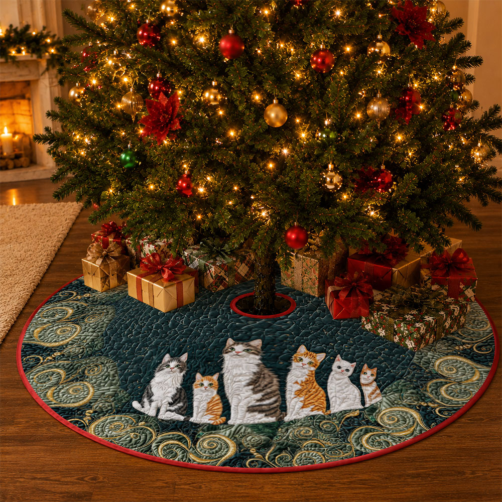 Jit 1pc Christmas Cat Swirl Pa - Embroidery Xmas Decorations 评论和价格