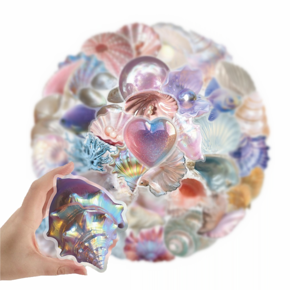 50pcs Cartoon Shell Graffiti S - Embroidery Wall Art 评论和价格