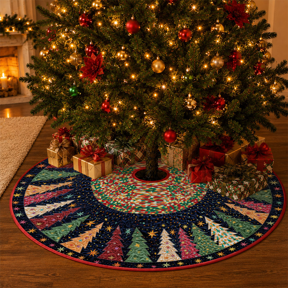 Jit 1pc Christmas Colorful Tre - Embroidery Xmas Decorations 评论和价格