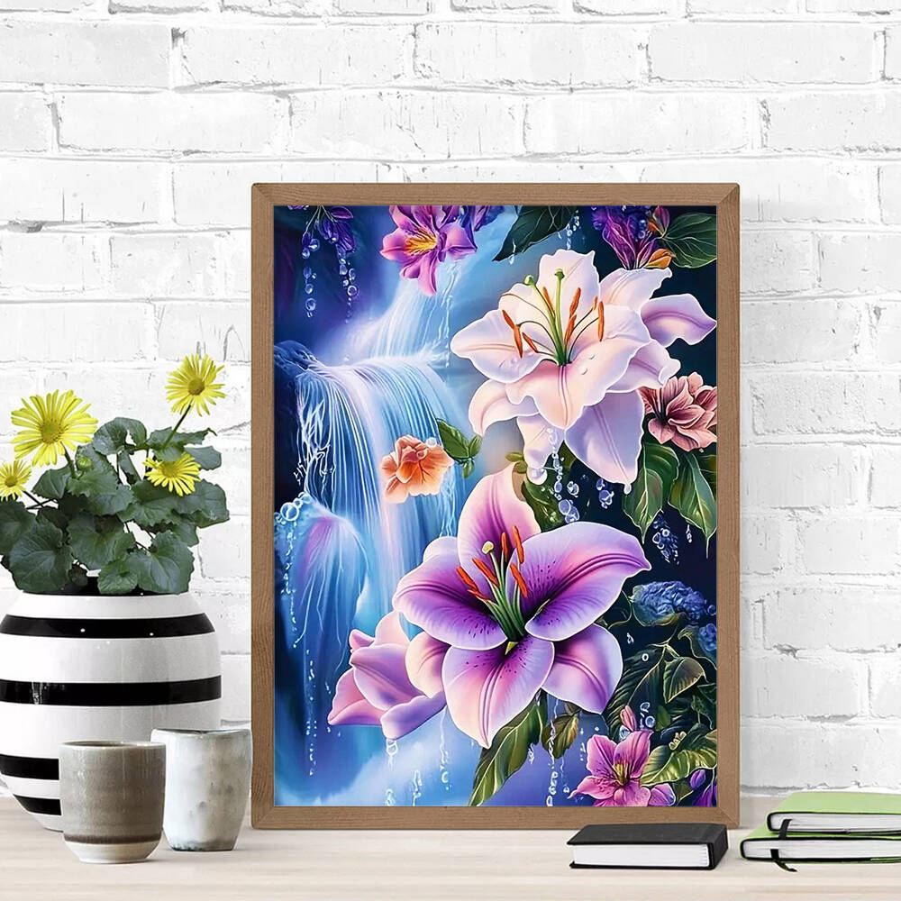 Evershine 5D DIY Full Square D - Embroidery Flower 评论和价格
